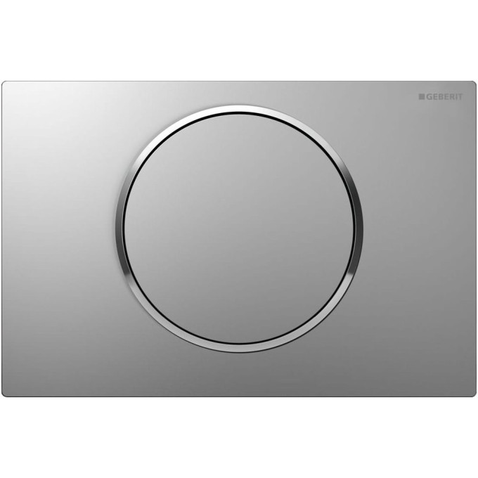 Смывная клавиша GEBERIT SIGMA 10 115,758.KN.5 хром матовый
