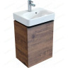 Тумба с раковиной GEBERIT SMYLE SQUARE 45 500,351.JR.1+500.222.01.1 пекан левый